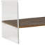 Table de bout Sloan Lucite Waterfall