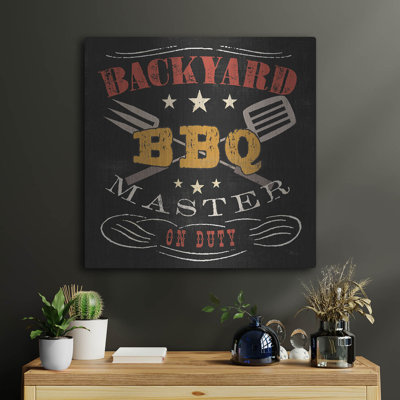 Art mural en métal «Backyard Bbq» par Pela Studio