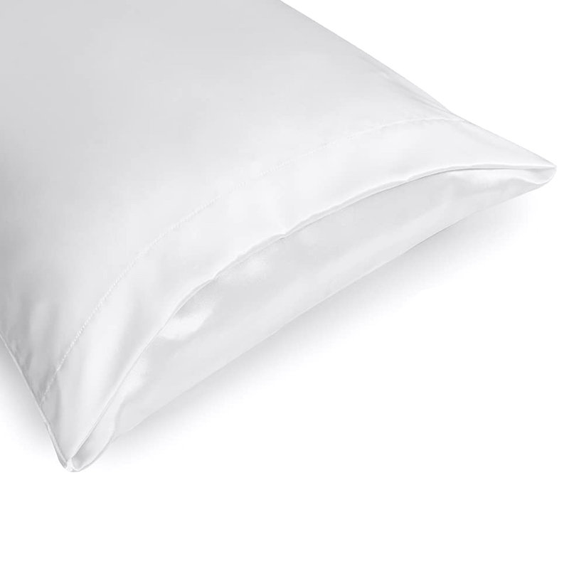 Patchell Silk Pillowcases, White