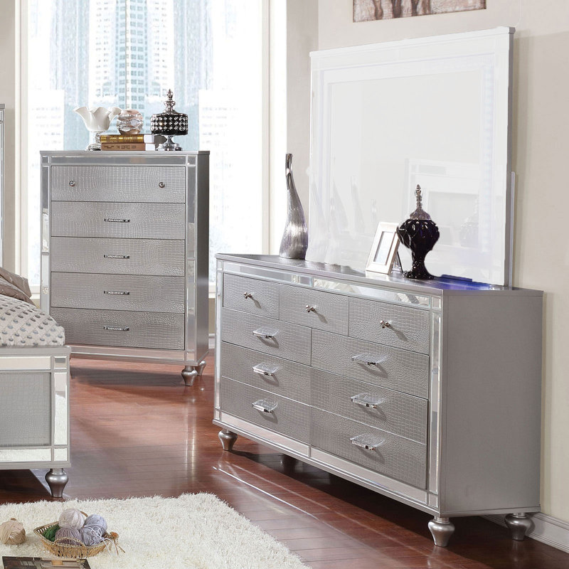 Commode double 9 tiroirs Cranston