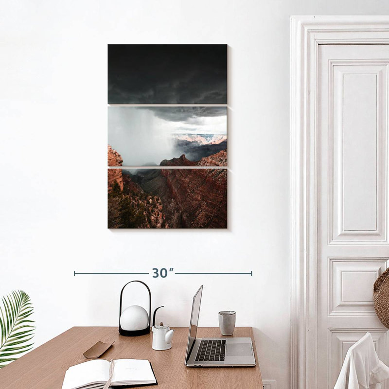 Nuage de tempête Alvord Grand Canyon, H 32 po x l 20 po