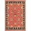 Tapis oriental rouille en laine noué à la main 9 pi x 11 pi 9 po Oriental