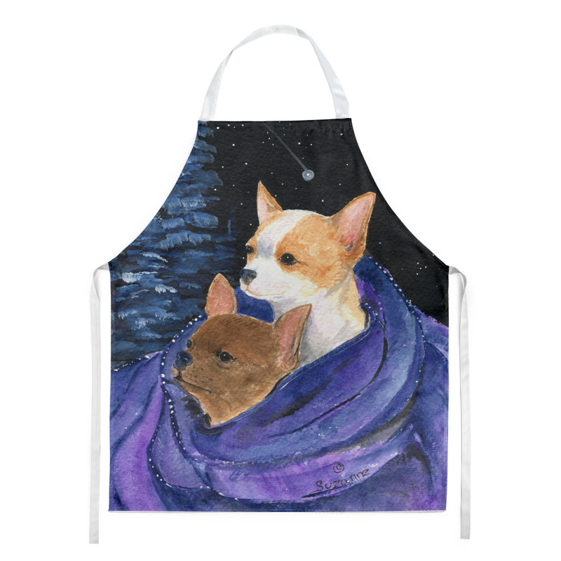 No Pattern Bib Apron