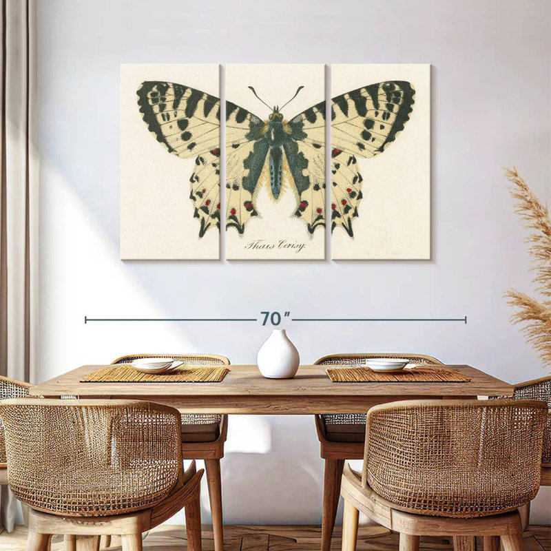 Brampt Natures Butterfly I, 36" H x 57" W
