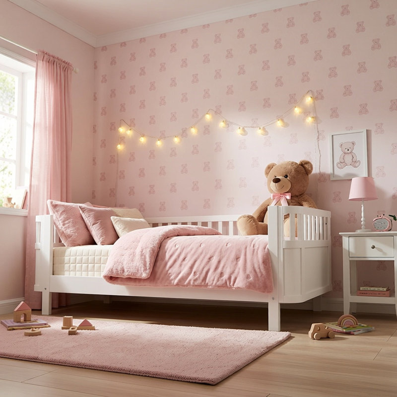 78.7" Full-size Wooden Platform Bed - Suitable For Kid - White , White
