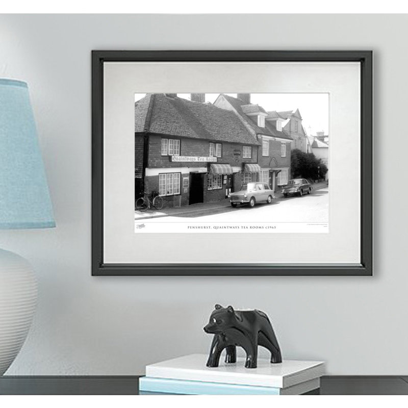 Penshurst, Quaintways Tea Rooms C1965 by Francis Frith - Single Picture Frame Print, 28cm H x 36cm W x 2.3cm D