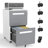 2-Drawer Mobile File Cabinet with Lock, All-Steel Metal Storage on 360° Wheels, Fully Assembled, High Capacity, for Home and Office Use