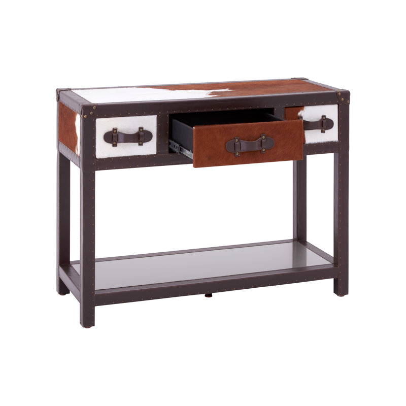Eden 100cm Solid Wood Top Console Table