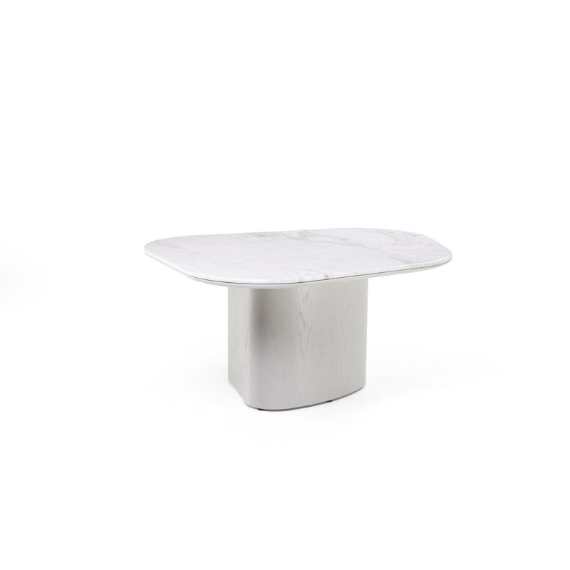 Fiona Organic Dining Table with Marble top