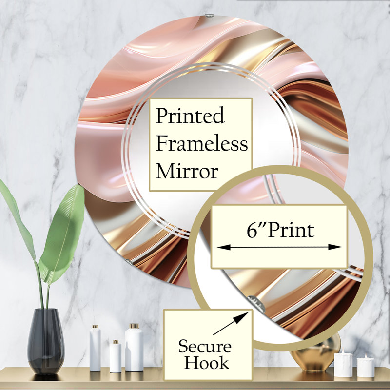 Leiding Circle Wall Mirror, 32" x 32"