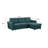 Alajandro 2 - Piece Upholstered Sectional in Teal-1824892417