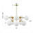 10 - Light Sputnik Sphere Chandelier