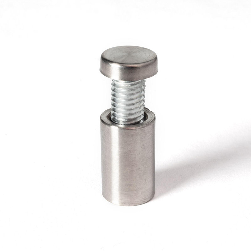 Ensemble de 20 pièces pour ancrages muraux et vis pour PVC, verre et acrylique