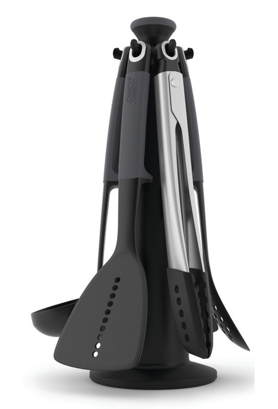 Joseph Joseph  6-Piece Utensil Carousel Set with Tongs