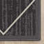 Tapis gris foncé Gioanna Clover-85025395