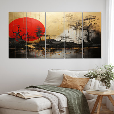 Traditional Geography Wall Decor on Metal
