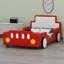 Lit plateforme de style voiture de course avec roues-1343411041