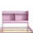 Twin Bed with Trundle and Bookcase Headboard-2052016344