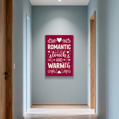 Conception romantique et chaleureuse de la Saint-Valentin
