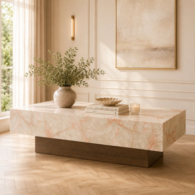 Portrait Cocktail Table - Sienna Brown