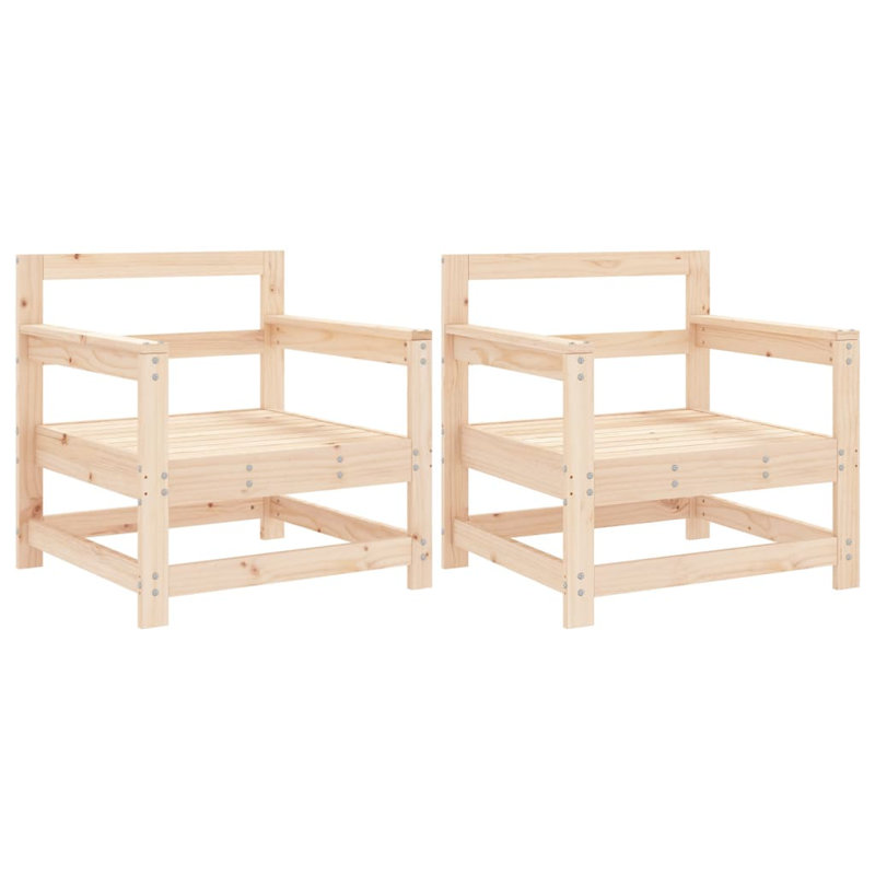 Ogie Outdoor Lounge Chair, Natural