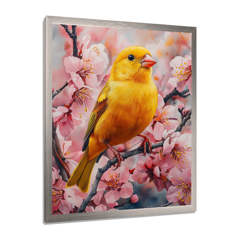 Filey - Animals Wall Art Living Room, Argent argent, H 40 po x l 30 po, Picture Framed