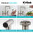 KRAUS Urbix Industrial Bridge Kitchen Faucet and Water Filter Faucet Combo-50465767
