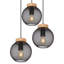 3 - Light Matte Black Pendant