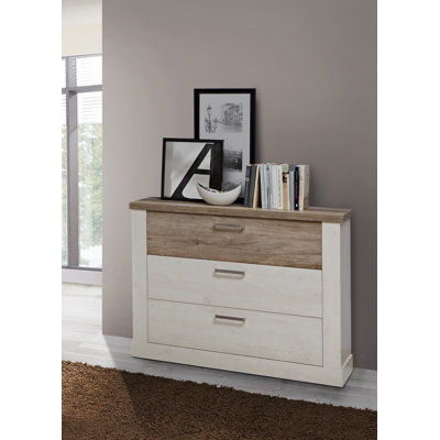 Nuzzo 119.6 cm W Chest of 3 Drawers
