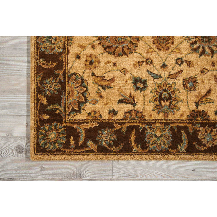 Crownover Wool Oriental Indoor Rug