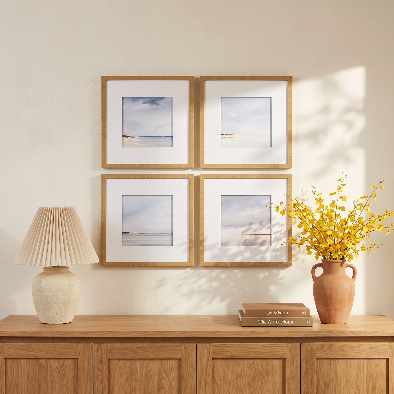 Shores 4-Piece Painting Set by Fleury