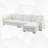Emerton Modern Oversized Sectional Sofa-1718953543