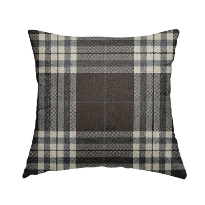 Veilleux Plaid Square Throw Cushion