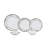 Porcelain China Dinnerware Set 24 Piece - Service for 4