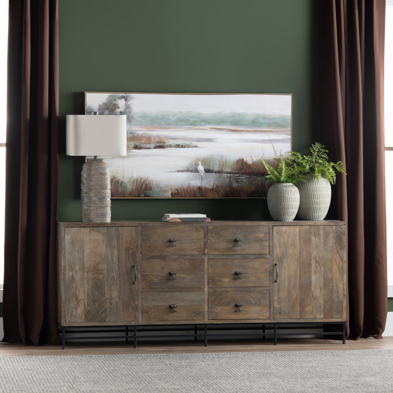 Craigsville 80'' Solid Wood Sideboard