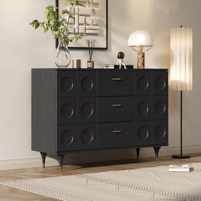 Buffet noir Simple Style