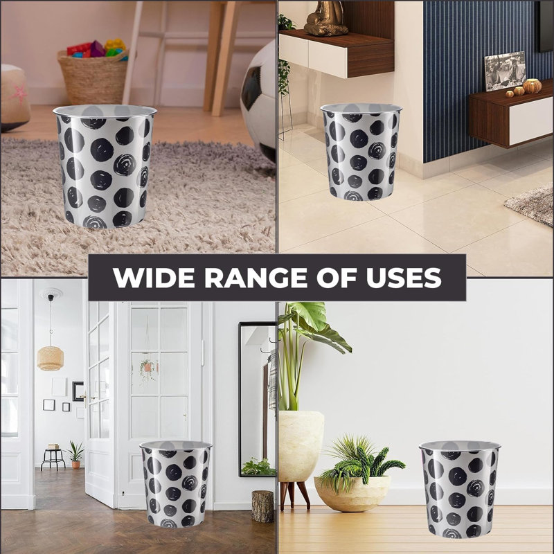 Olympias Plastic Open Waste Bin - 7.7L