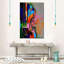 Impression sur toile colorée violon-17874626