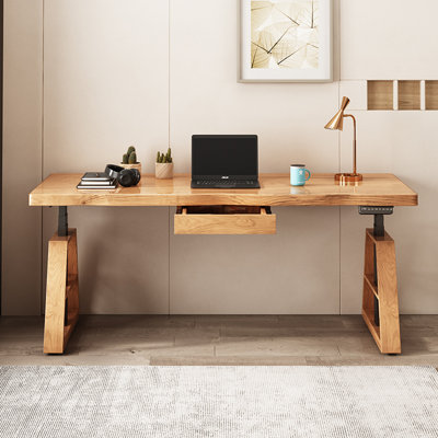 WD682238707756&Size Adjustable Height Solid Wood Standing Desk