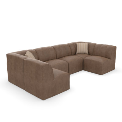Praia 124" Ultraleather Outdoor U Sectional