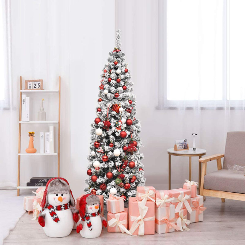 Lighted Artificial Fir Christmas Tree, 180cm H