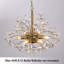 Lustre empire en cristal 6 lumières Kuol-625603833