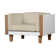 Catalina Outdoor Teak Lounge Chair