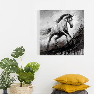Toile blanche dans le vent | Élégant décor de salon