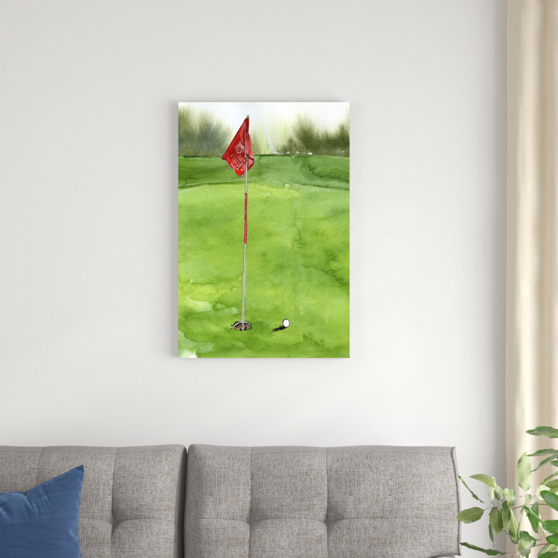 Tee Off Time I, H 30 po x l 20 po