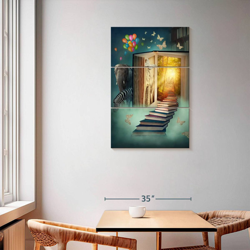 Kelan Stairway To Fantasy, H 57 po x l 36 po