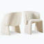 Ensemble de 2 chaises d'appoint Teddy-1259726740