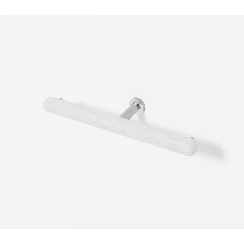 Franci Wall Mounted Toilet Paper Holder, Light Grey