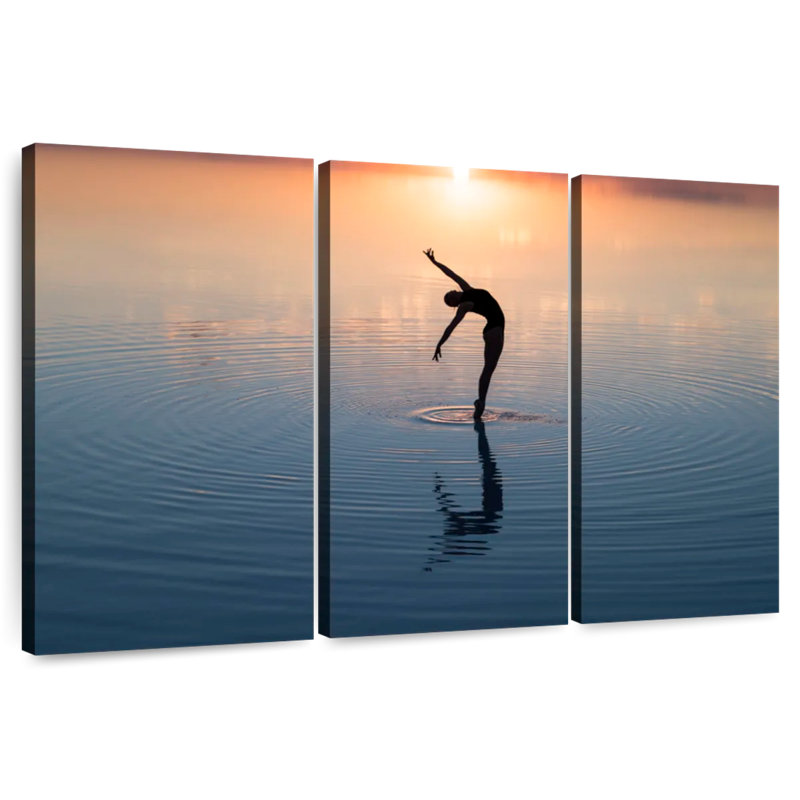 Enn Lake, reflet de la ballerine, H 42 po x l 65 po