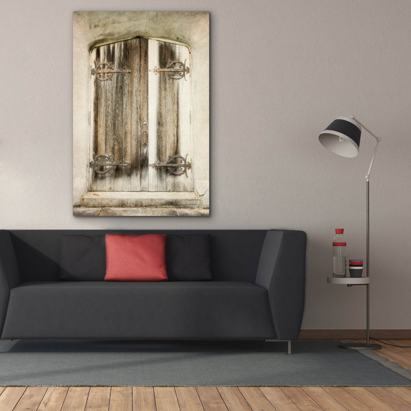  'Rustic Door' by Debra Van Swearingen Canvas Wall Art, 40" x 60"